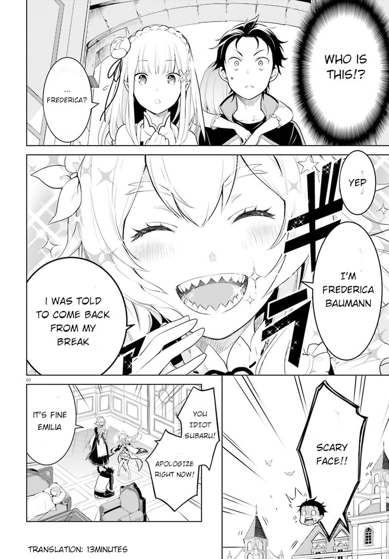 Rezero Kara Hajimeru Isekai Seikatsu Dai 4 Shou SeIIki To Gouyoku No Majo Chapter 2 Page 2