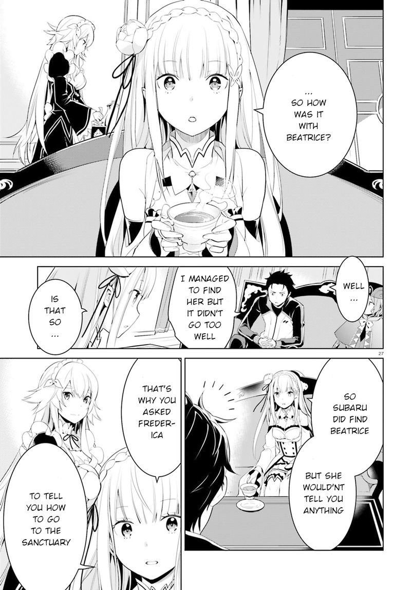 Rezero Kara Hajimeru Isekai Seikatsu Dai 4 Shou SeIIki To Gouyoku No Majo Chapter 2 Page 27