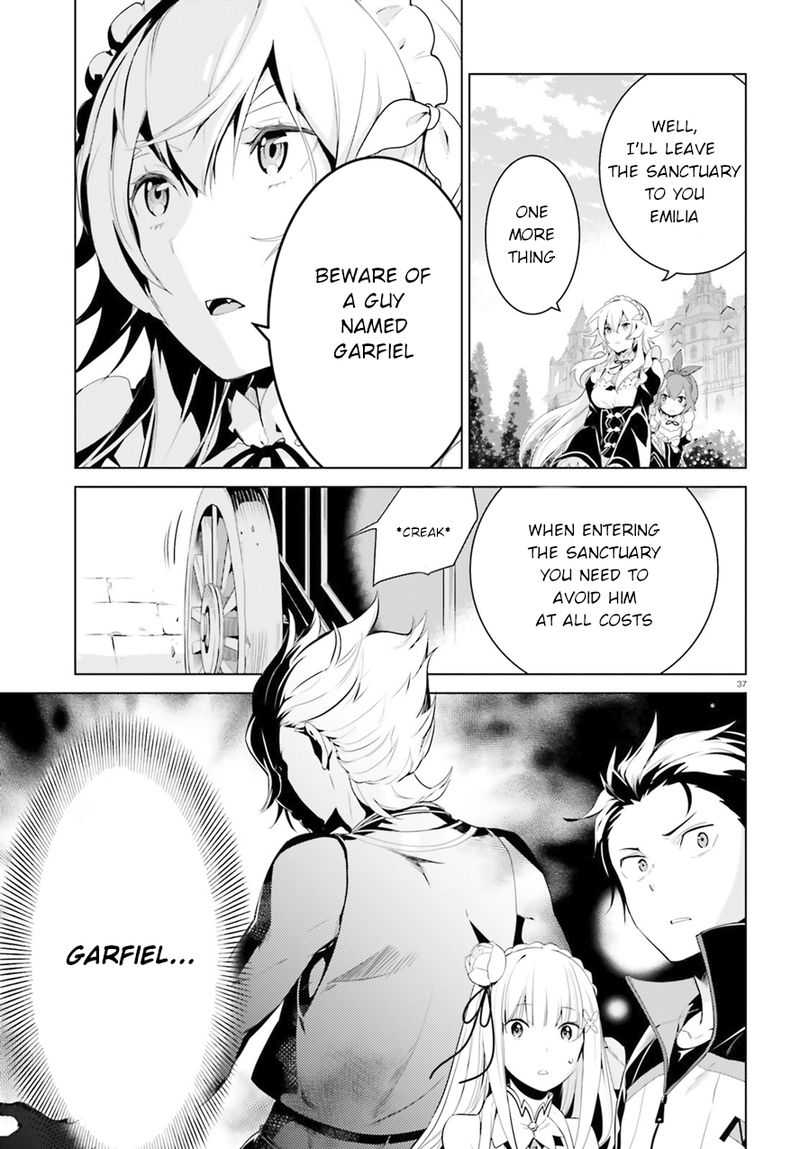 Rezero Kara Hajimeru Isekai Seikatsu Dai 4 Shou SeIIki To Gouyoku No Majo Chapter 2 Page 37