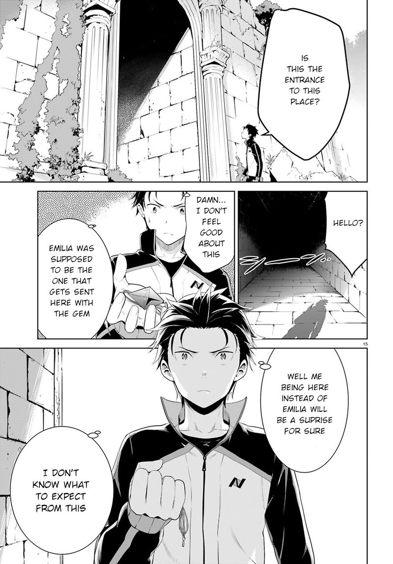 Rezero Kara Hajimeru Isekai Seikatsu Dai 4 Shou SeIIki To Gouyoku No Majo Chapter 3 Page 15