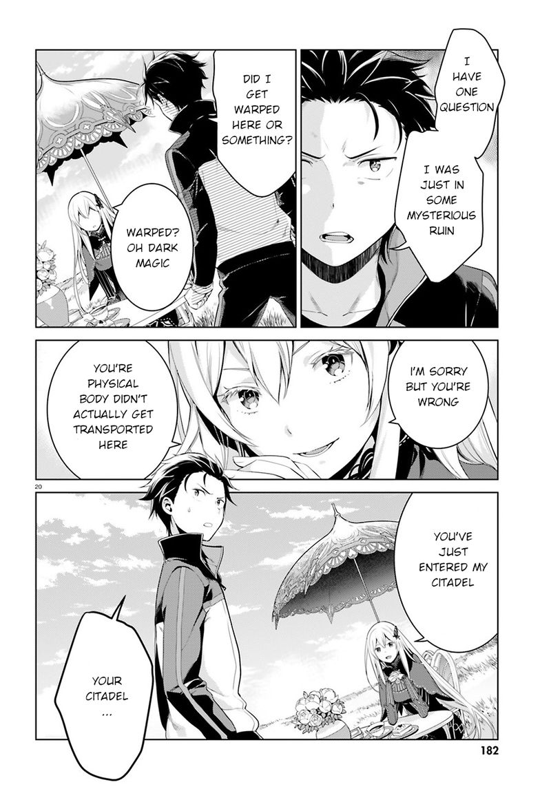 Rezero Kara Hajimeru Isekai Seikatsu Dai 4 Shou SeIIki To Gouyoku No Majo Chapter 3 Page 20