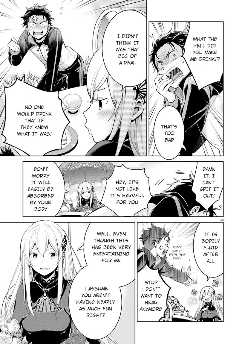 Rezero Kara Hajimeru Isekai Seikatsu Dai 4 Shou SeIIki To Gouyoku No Majo Chapter 3 Page 23