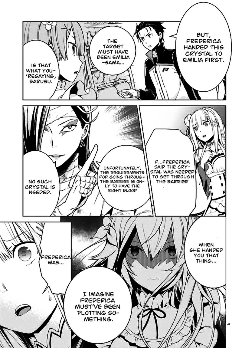 Rezero Kara Hajimeru Isekai Seikatsu Dai 4 Shou SeIIki To Gouyoku No Majo Chapter 4 Page 41