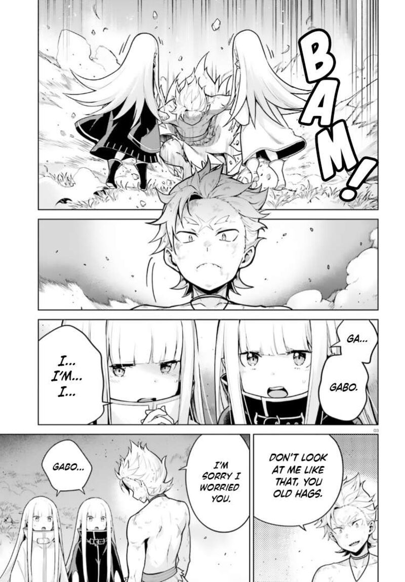 Rezero Kara Hajimeru Isekai Seikatsu Dai 4 Shou SeIIki To Gouyoku No Majo Chapter 50 Page 3