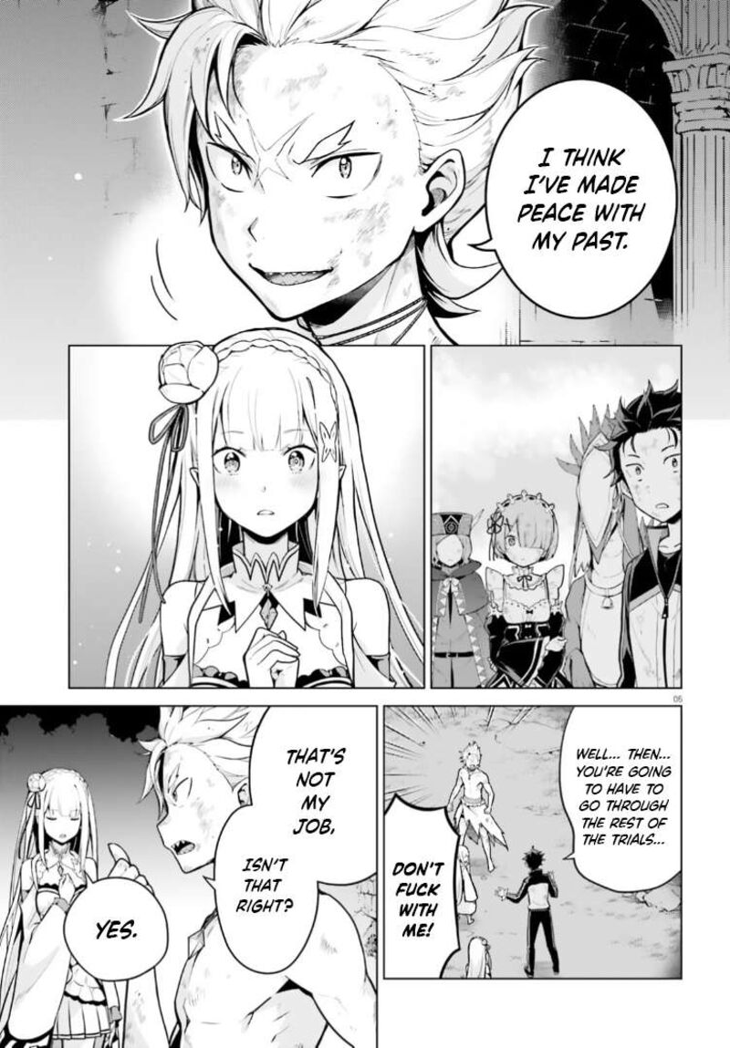 Rezero Kara Hajimeru Isekai Seikatsu Dai 4 Shou SeIIki To Gouyoku No Majo Chapter 50 Page 5