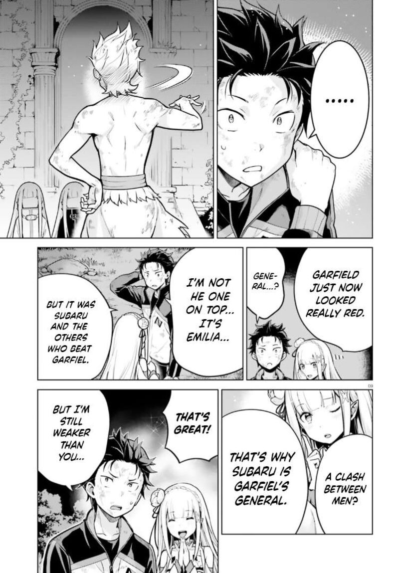 Rezero Kara Hajimeru Isekai Seikatsu Dai 4 Shou SeIIki To Gouyoku No Majo Chapter 50 Page 9