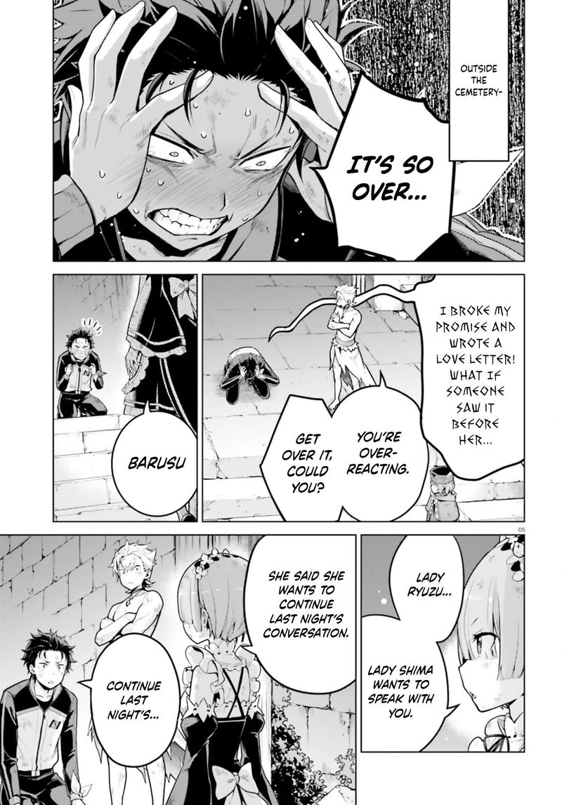 Rezero Kara Hajimeru Isekai Seikatsu Dai 4 Shou SeIIki To Gouyoku No Majo Chapter 53 Page 3