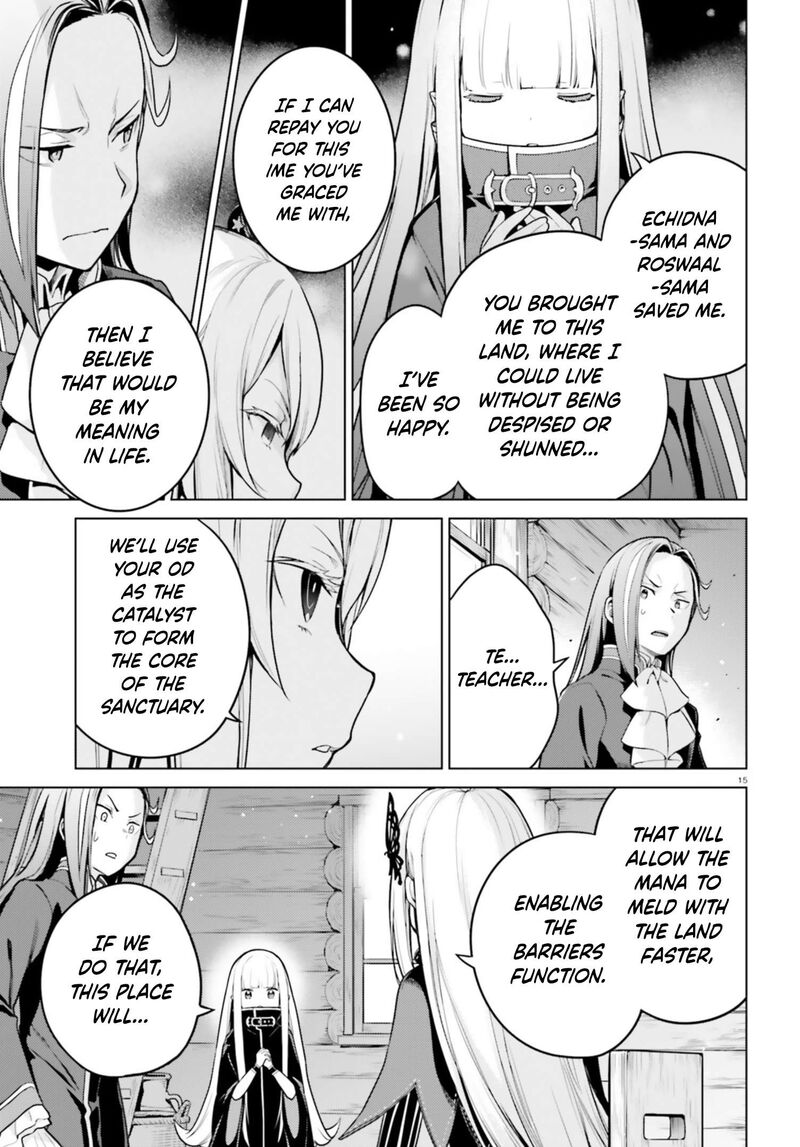 Rezero Kara Hajimeru Isekai Seikatsu Dai 4 Shou SeIIki To Gouyoku No Majo Chapter 54 Page 15