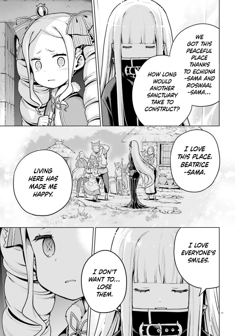 Rezero Kara Hajimeru Isekai Seikatsu Dai 4 Shou SeIIki To Gouyoku No Majo Chapter 56 Page 11