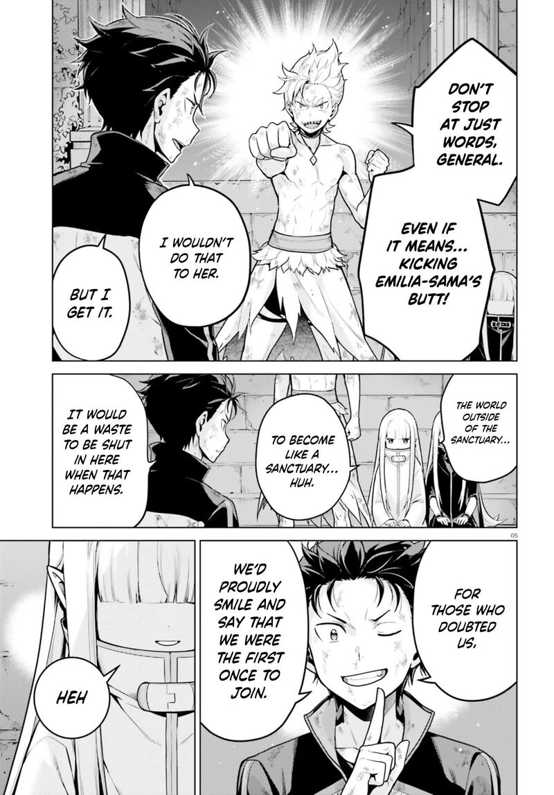 Rezero Kara Hajimeru Isekai Seikatsu Dai 4 Shou SeIIki To Gouyoku No Majo Chapter 57 Page 5