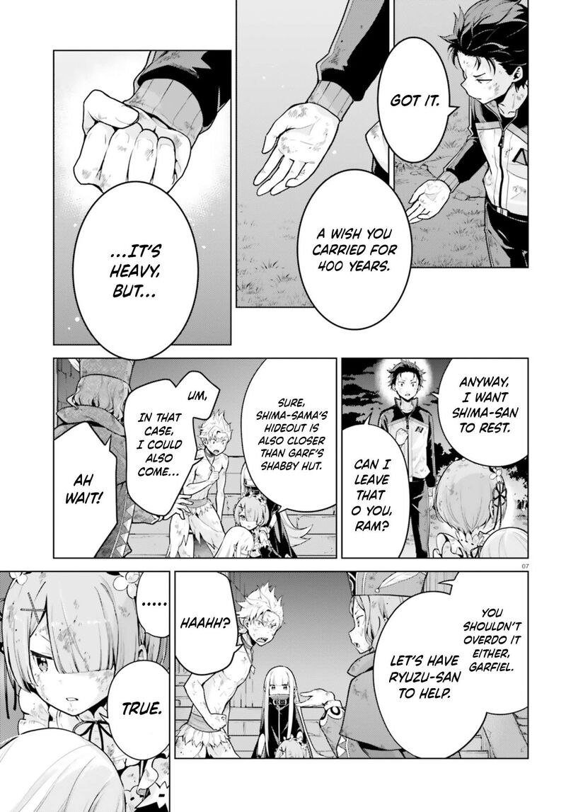 Rezero Kara Hajimeru Isekai Seikatsu Dai 4 Shou SeIIki To Gouyoku No Majo Chapter 57 Page 7