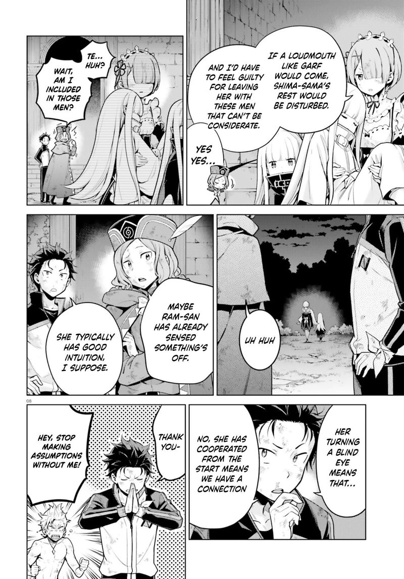 Rezero Kara Hajimeru Isekai Seikatsu Dai 4 Shou SeIIki To Gouyoku No Majo Chapter 57 Page 8