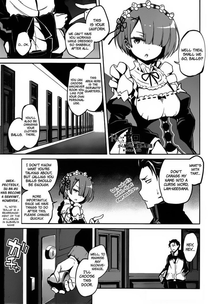 Rezero Kara Hajimeru Isekai Seikatsu Dainishou Yashiki No Shuukan Hen Chapter 3 Page 2
