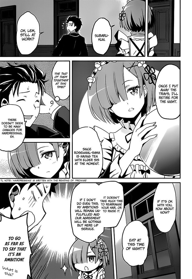 Rezero Kara Hajimeru Isekai Seikatsu Dainishou Yashiki No Shuukan Hen Chapter 4 Page 28