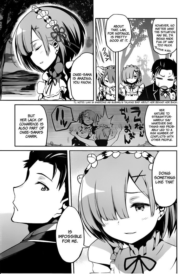 Rezero Kara Hajimeru Isekai Seikatsu Dainishou Yashiki No Shuukan Hen Chapter 6 Page 23