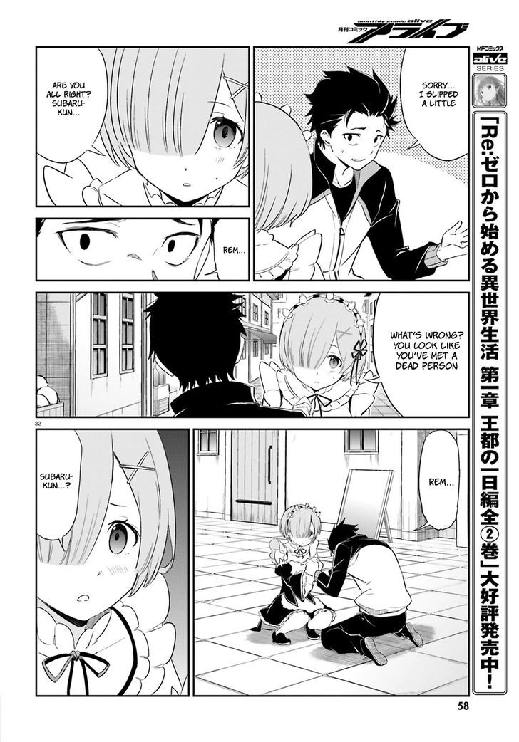 Rezero Kara Hajimeru Isekai Seikatsu Daisanshou Truth Of Zero Chapter 15 Page 32