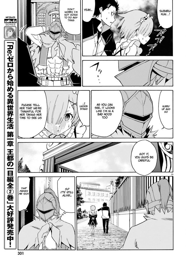 Rezero Kara Hajimeru Isekai Seikatsu Daisanshou Truth Of Zero Chapter 16 Page 37