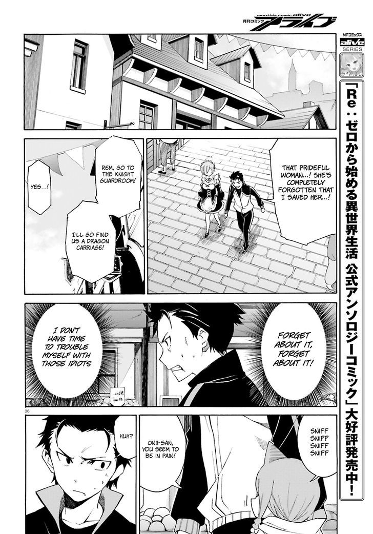 Rezero Kara Hajimeru Isekai Seikatsu Daisanshou Truth Of Zero Chapter 16 Page 38