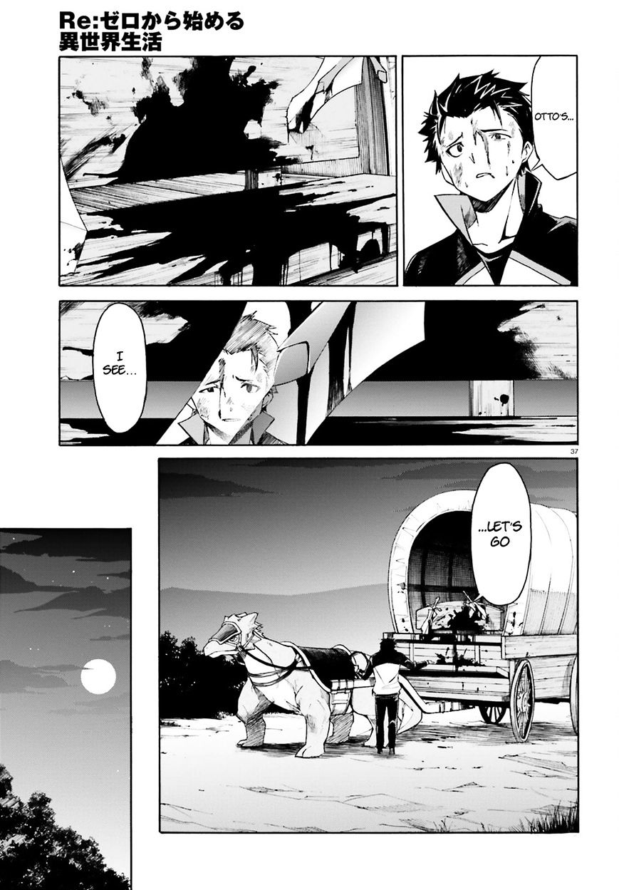 Rezero Kara Hajimeru Isekai Seikatsu Daisanshou Truth Of Zero Chapter 18 Page 37