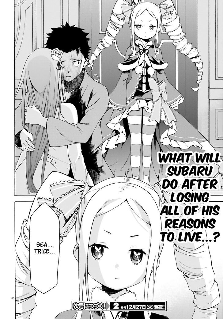 Rezero Kara Hajimeru Isekai Seikatsu Daisanshou Truth Of Zero Chapter 19 Page 35