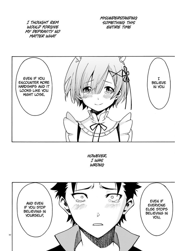 Rezero Kara Hajimeru Isekai Seikatsu Daisanshou Truth Of Zero Chapter 22 Page 43