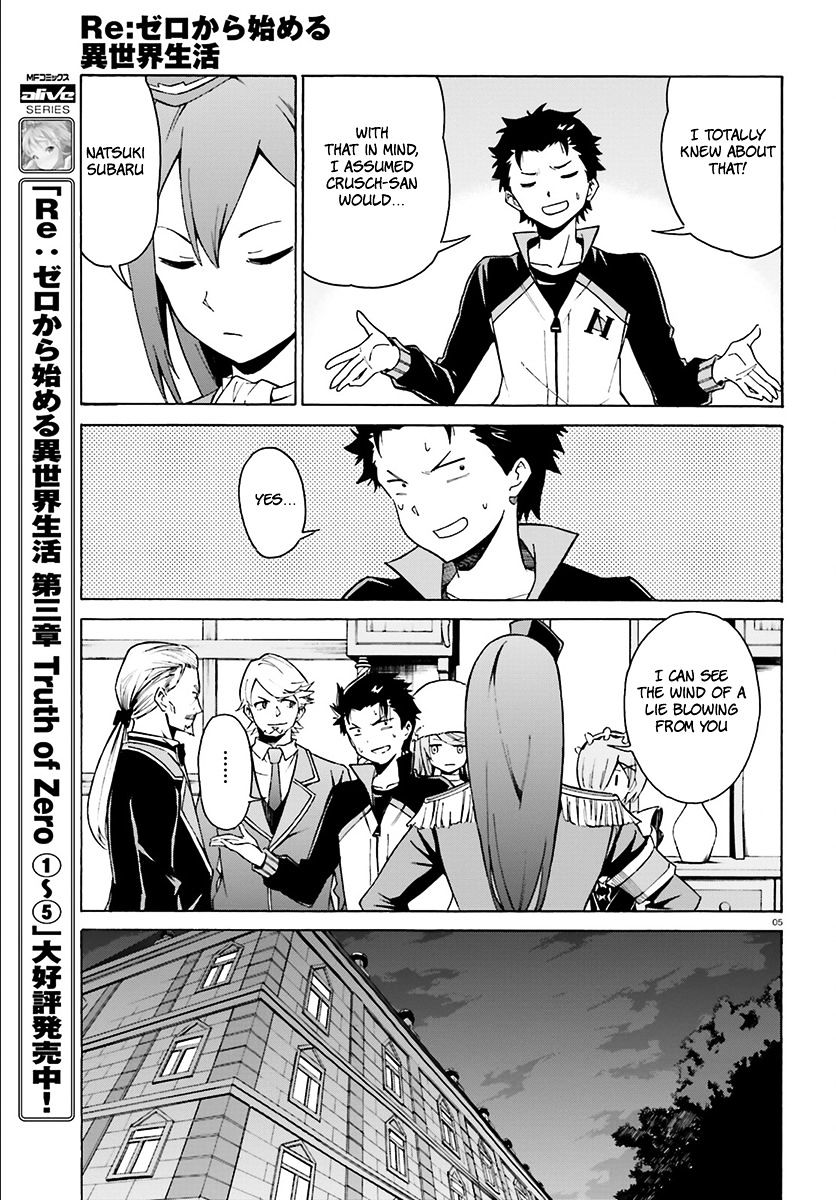 Rezero Kara Hajimeru Isekai Seikatsu Daisanshou Truth Of Zero Chapter 24 Page 5