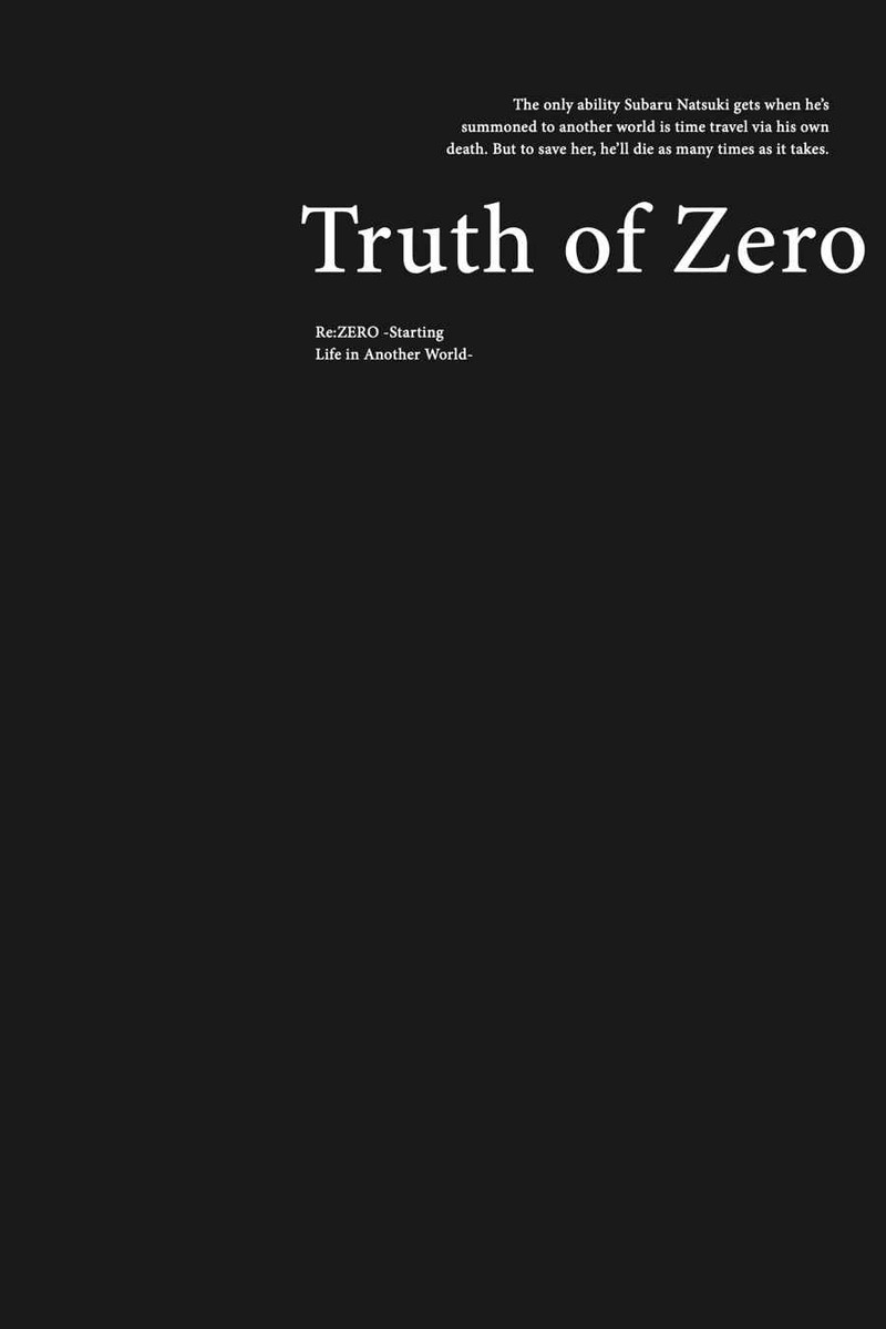 Rezero Kara Hajimeru Isekai Seikatsu Daisanshou Truth Of Zero Chapter 38 Page 35
