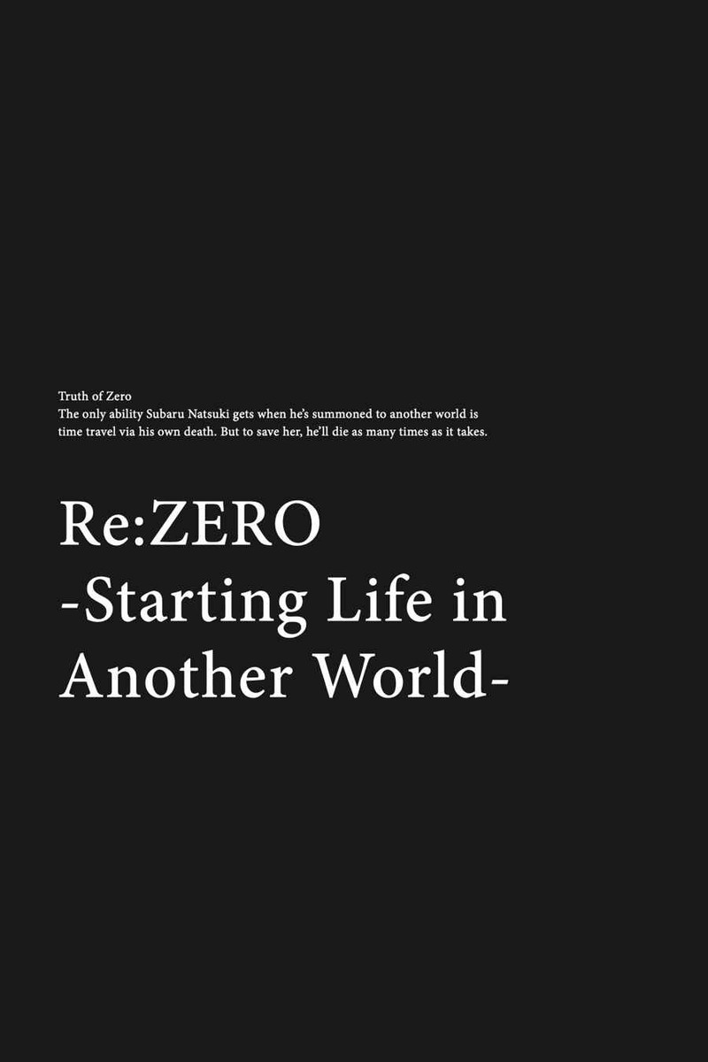 Rezero Kara Hajimeru Isekai Seikatsu Daisanshou Truth Of Zero Chapter 39 Page 34