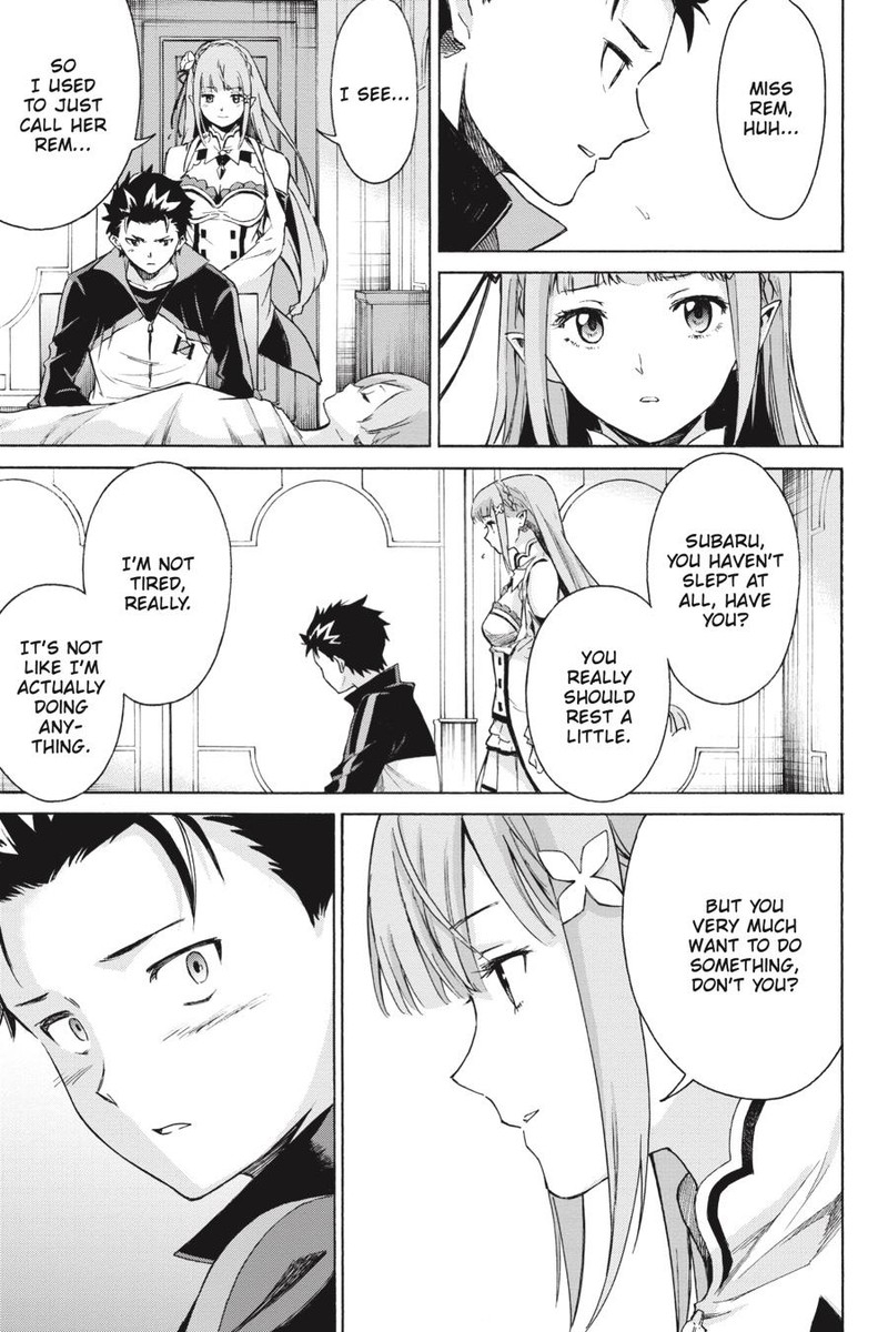 Rezero Kara Hajimeru Isekai Seikatsu Daisanshou Truth Of Zero Chapter 53 Page 33