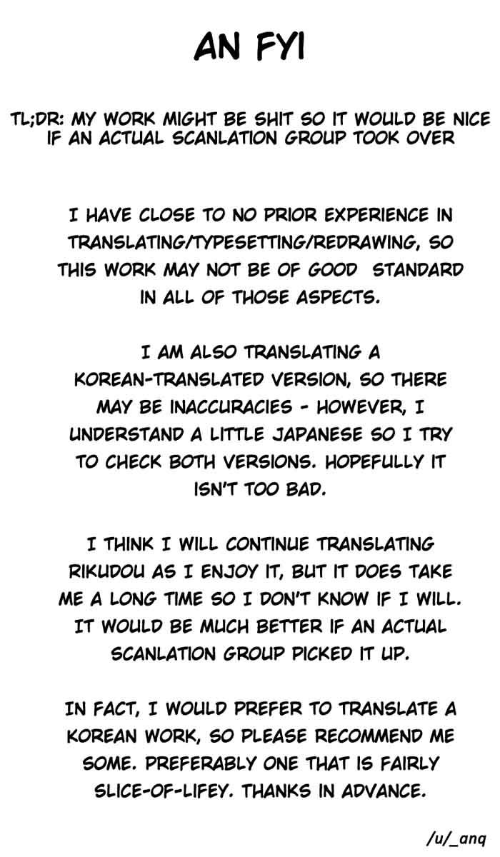 Rikudo Chapter 68 Page 1