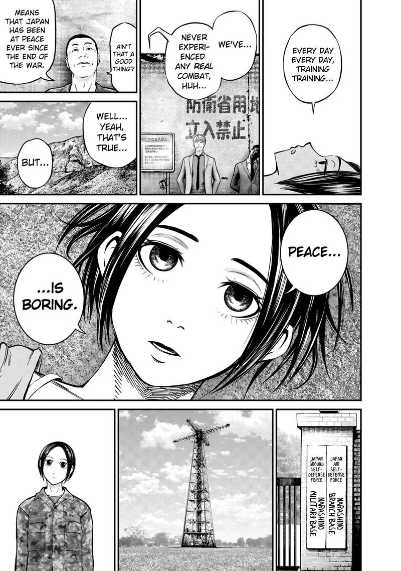 Rikujoujieitai Tokumu Chouhou Kikan Chapter 1 Page 10