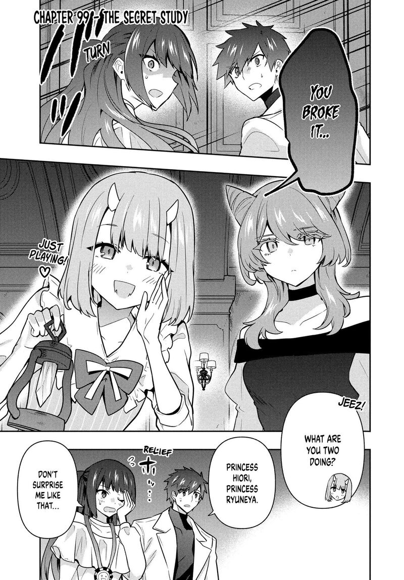 Roku Hime Wa Kami Goei Ni Koi Wo Suru Saikyou No Shugo Kishi Tenseishite Mahou Gakuen Ni Iku Chapter 99 Page 1