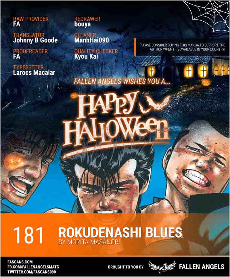 Rokudenashi Blues Chapter 181 Page 1