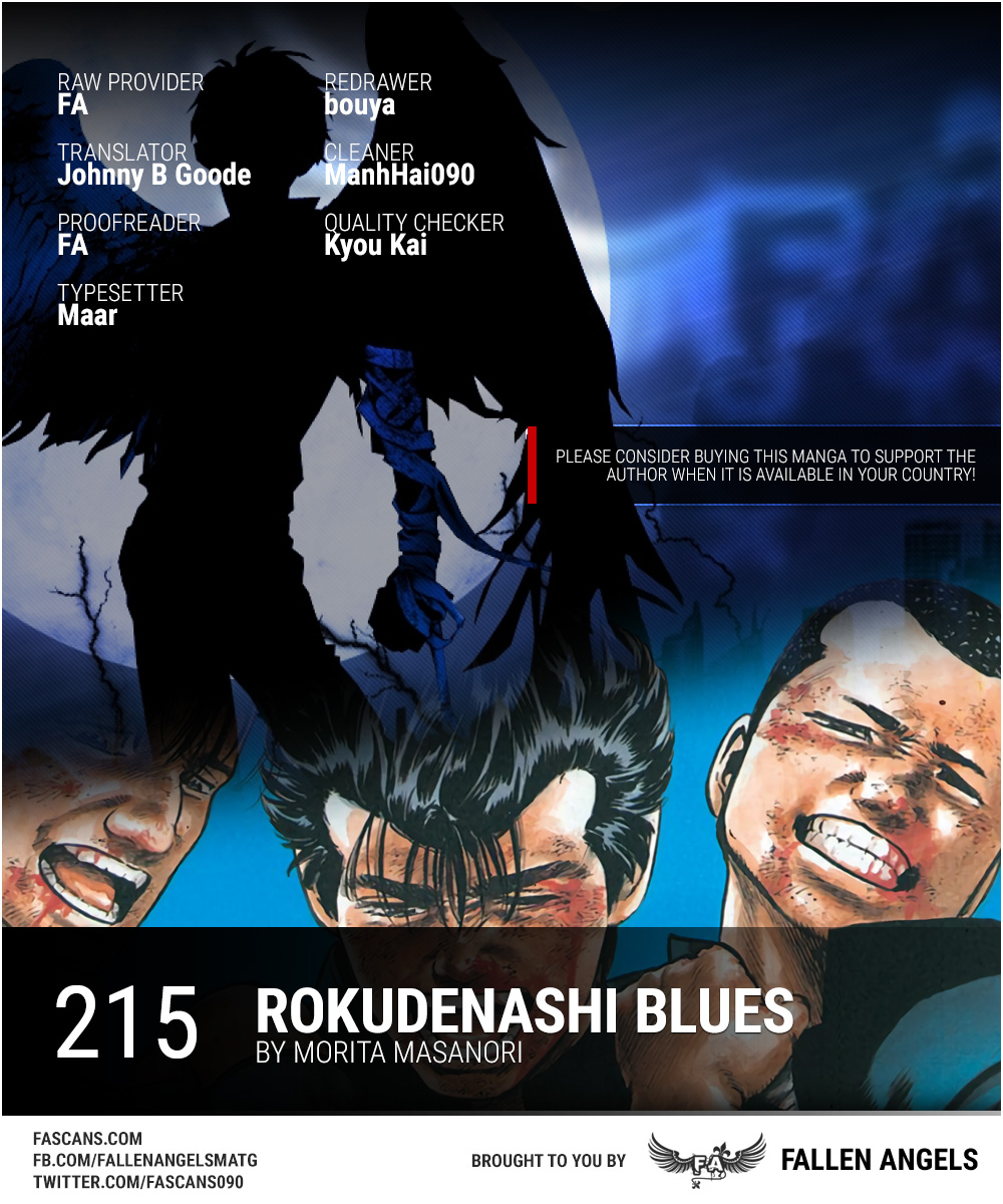 Rokudenashi Blues Chapter 215 Page 1