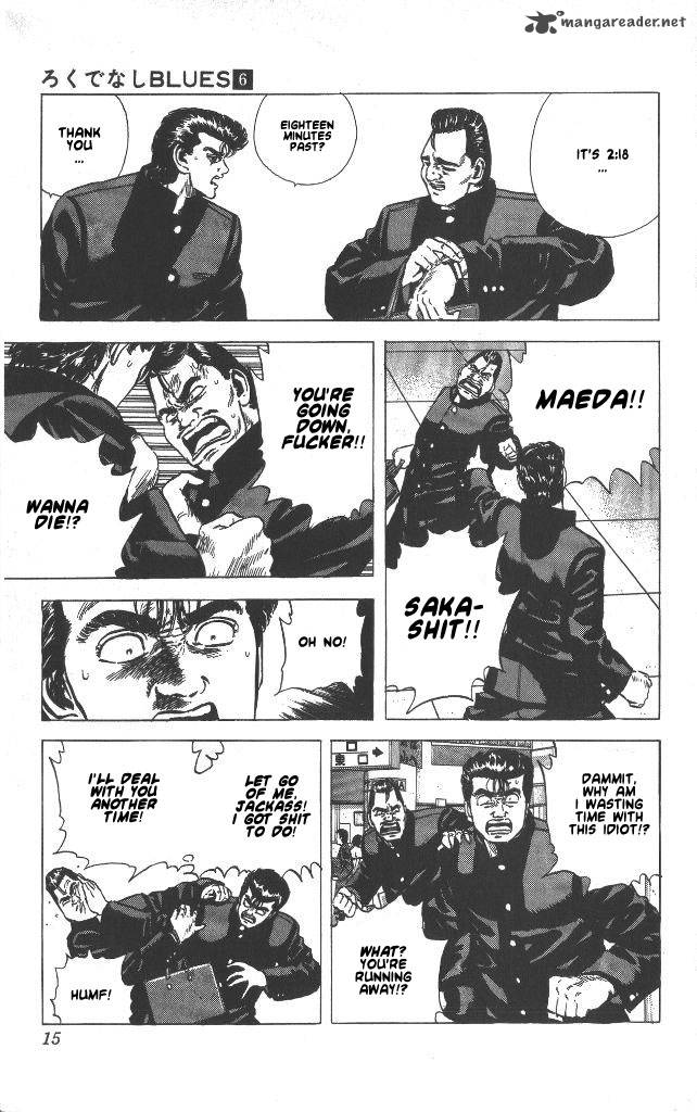 Rokudenashi Blues Chapter 49 Page 14