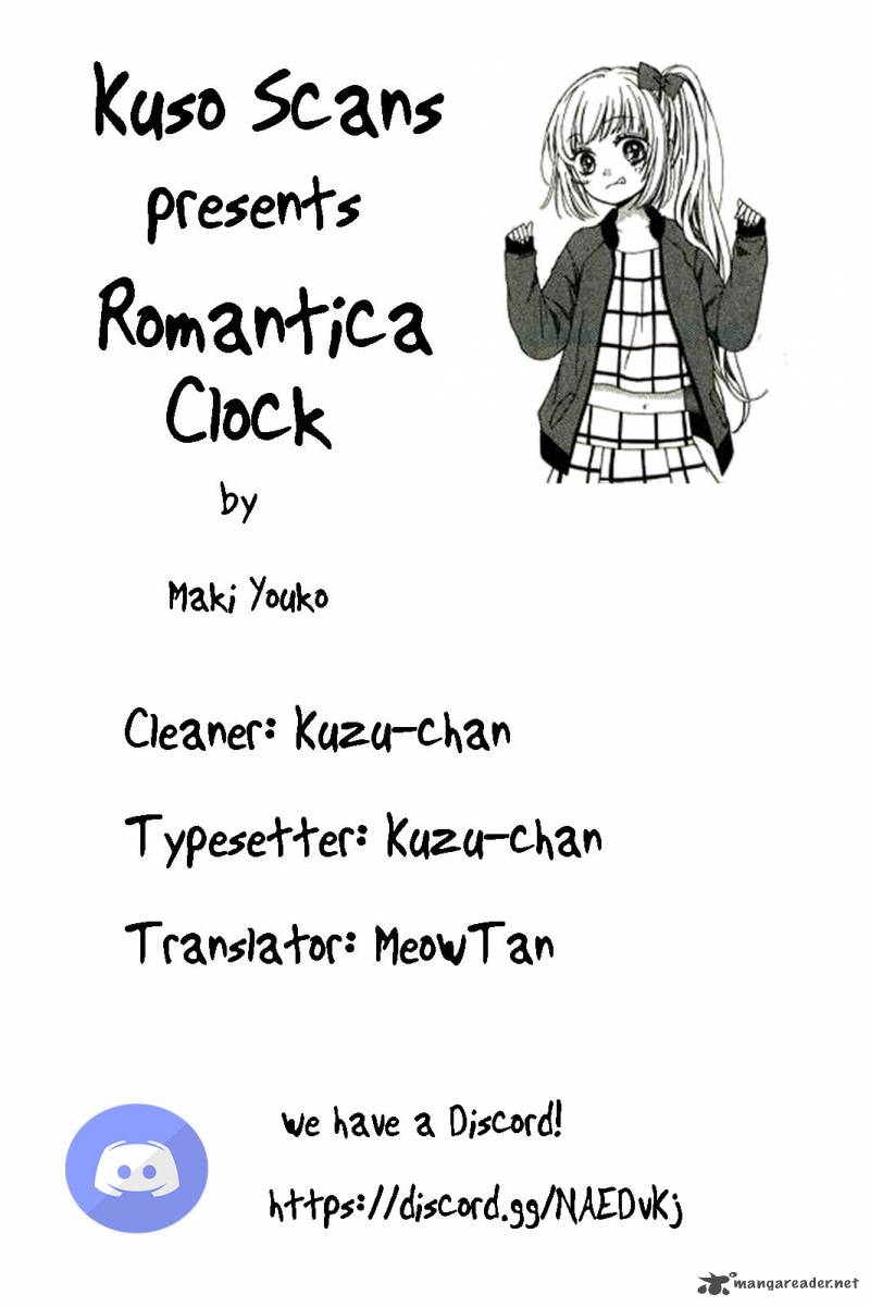 Romantica Clock Chapter 17 Page 1