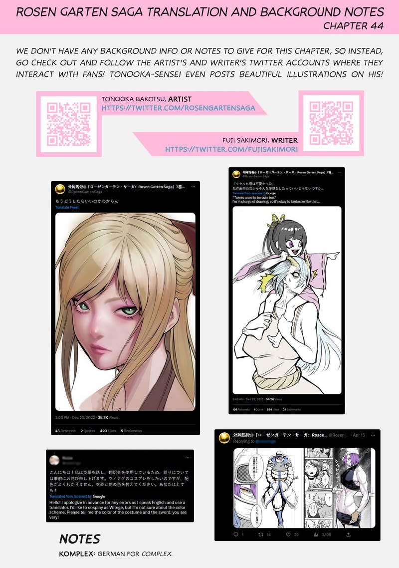 Rosen Garten Saga Chapter 44 Page 22