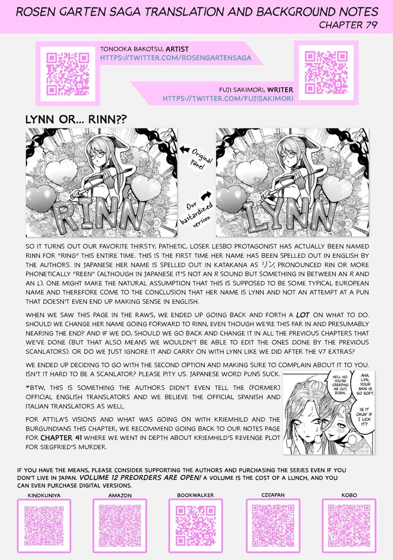 Rosen Garten Saga Chapter 79 Page 25