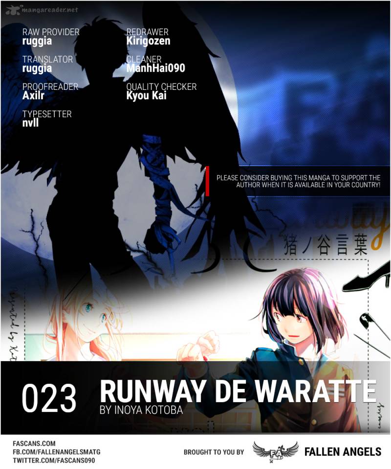 Runway De Waratte Chapter 23 Page 1