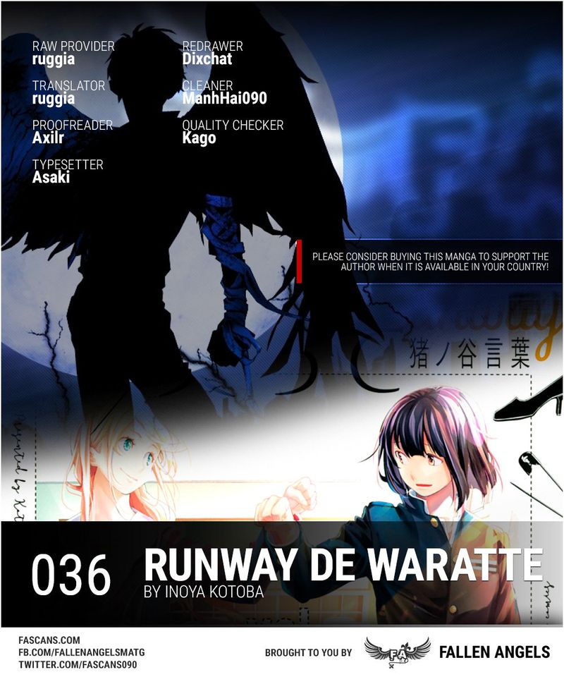 Runway De Waratte Chapter 36 Page 1