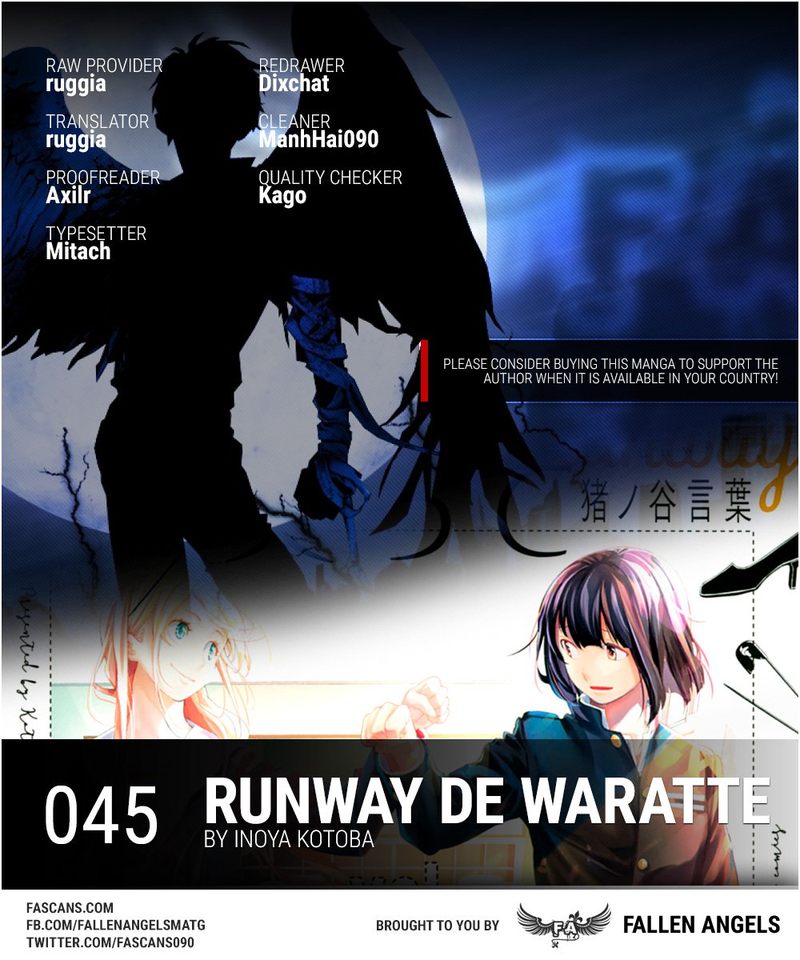 Runway De Waratte Chapter 45 Page 1