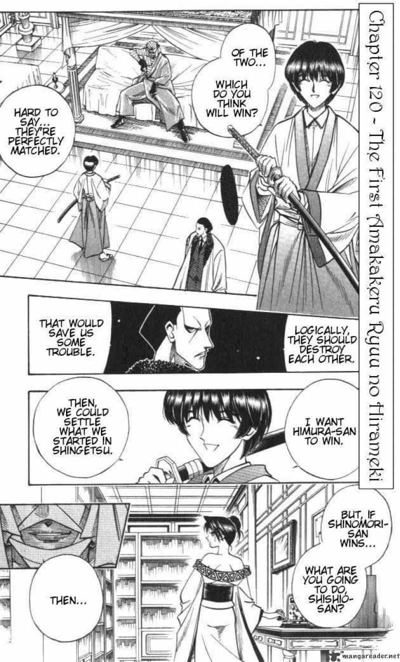 Rurouni Kenshin Chapter 120 Page 1