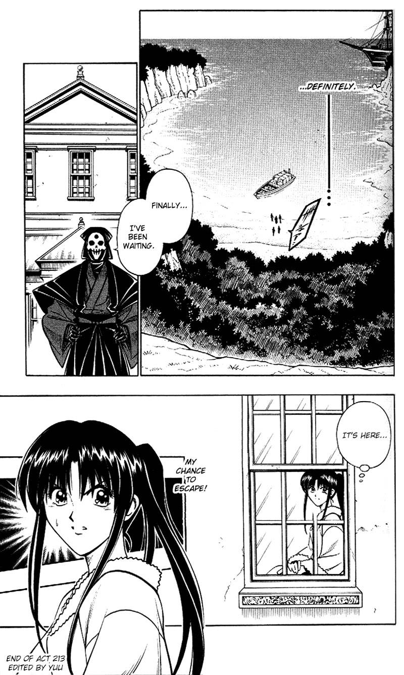 Rurouni Kenshin Chapter 213 Page 19