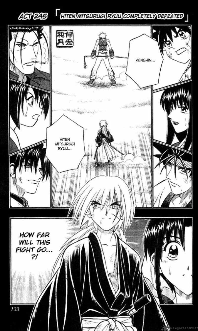 Rurouni Kenshin Chapter 245 Page 1