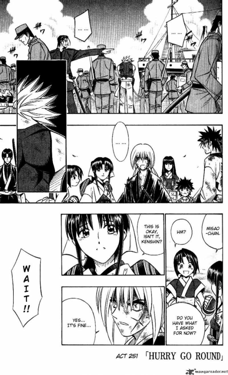Rurouni Kenshin Chapter 251 Page 1