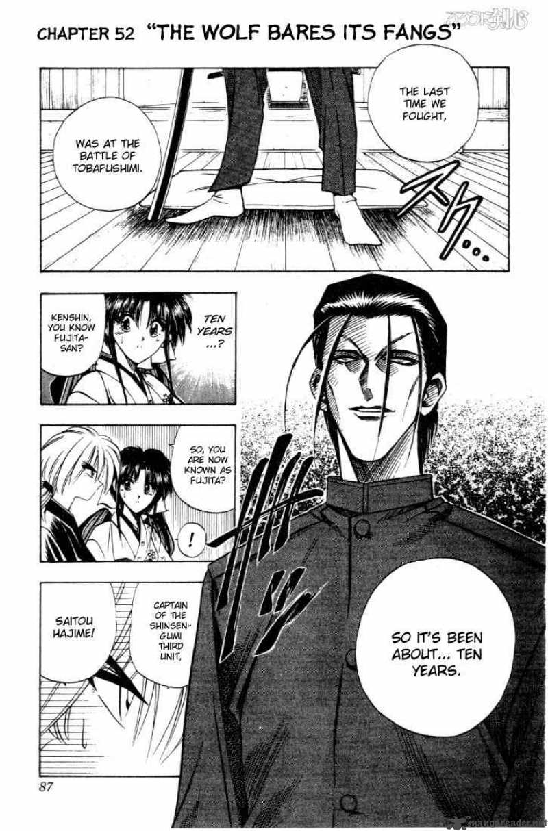Rurouni Kenshin Chapter 52 Page 1