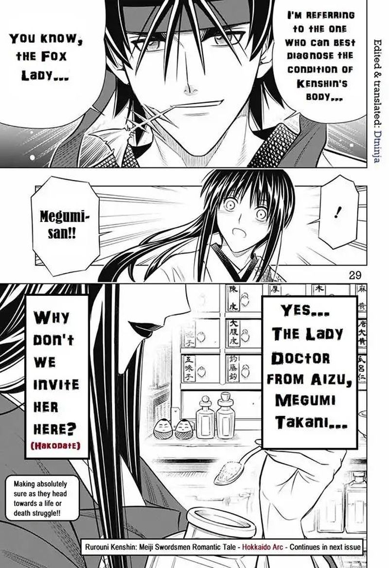 Rurouni Kenshin Hokkaido Arc Chapter 10 Page 29