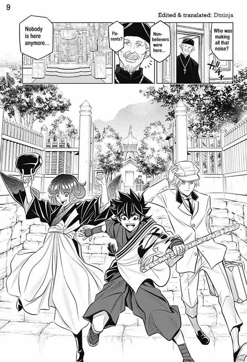 Rurouni Kenshin Hokkaido Arc Chapter 10 Page 9