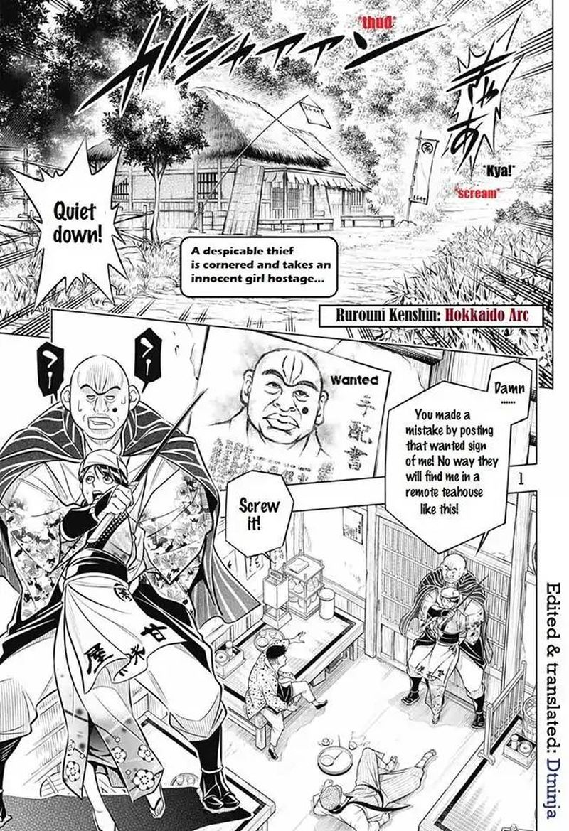 Rurouni Kenshin Hokkaido Arc Chapter 11 Page 1