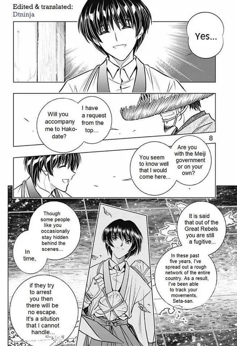 Rurouni Kenshin Hokkaido Arc Chapter 11 Page 8